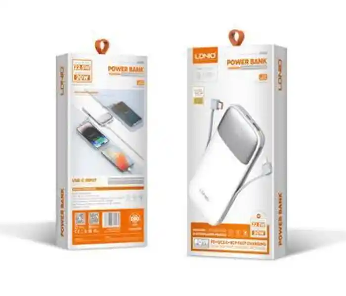 LDNIO PQ19 10000mAh 22.5W Fast Charging Power Bank